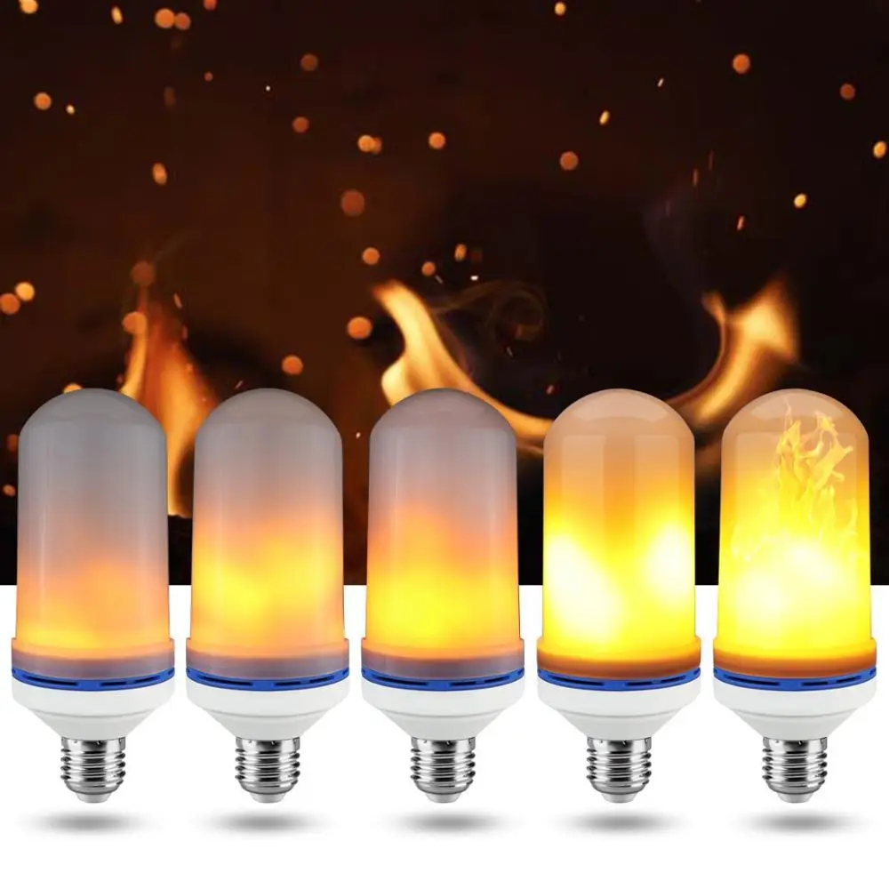 LED Flame Effect Light Bulb (10)