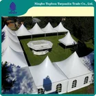 high quality waterproof sunshade tent fabric waterproof PVC tarpaulin poly coated fabric