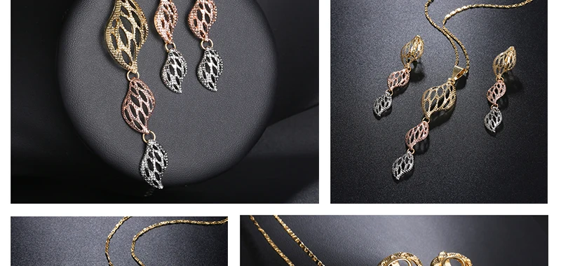 OUMEILY Jewelry Sets Women Fashion African Beads Jewelry Set Wedding Vintage Turkish Jewellery Christmas Indian Jewelry Set (4)