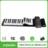 Portable electronic piano 88 Keys Standard MIDI Soft Silicone Flexible Keyboard For Kids Adult