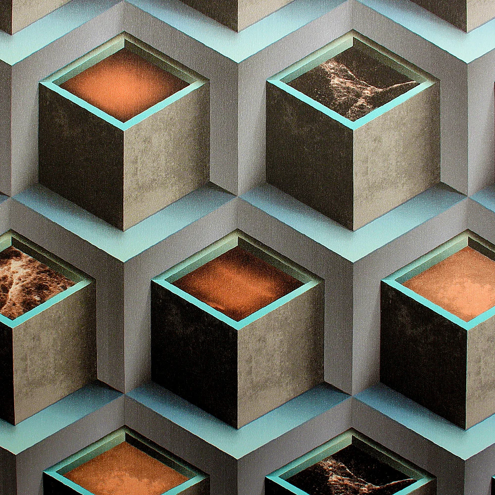 3d Efek Desain Ruang Tamu Kertas 3d Wallpaper Untuk Dekorasi Rumah