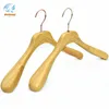 Luxury Fashionable Wooden Types Bulk Clothes Hangers with Custom Logo