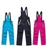 Kids Windproof Waterproof Hiking Skiing Snow Pants Ski Pants Bib softshell pants for children