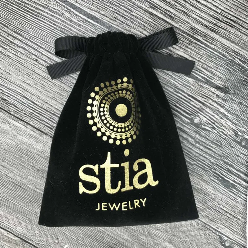arrival velvet bag cotton drawstring jewelry packaging pouch for