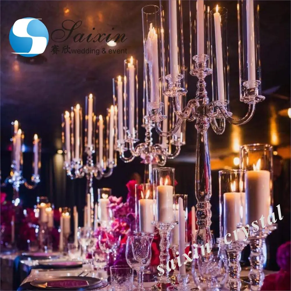 Wholesale Party Supplies Wedding Decoraiton Centerpiece Cheap Glass Candlesticks Buy Candlestick Centerpiece Candlestick Decorations Wedding