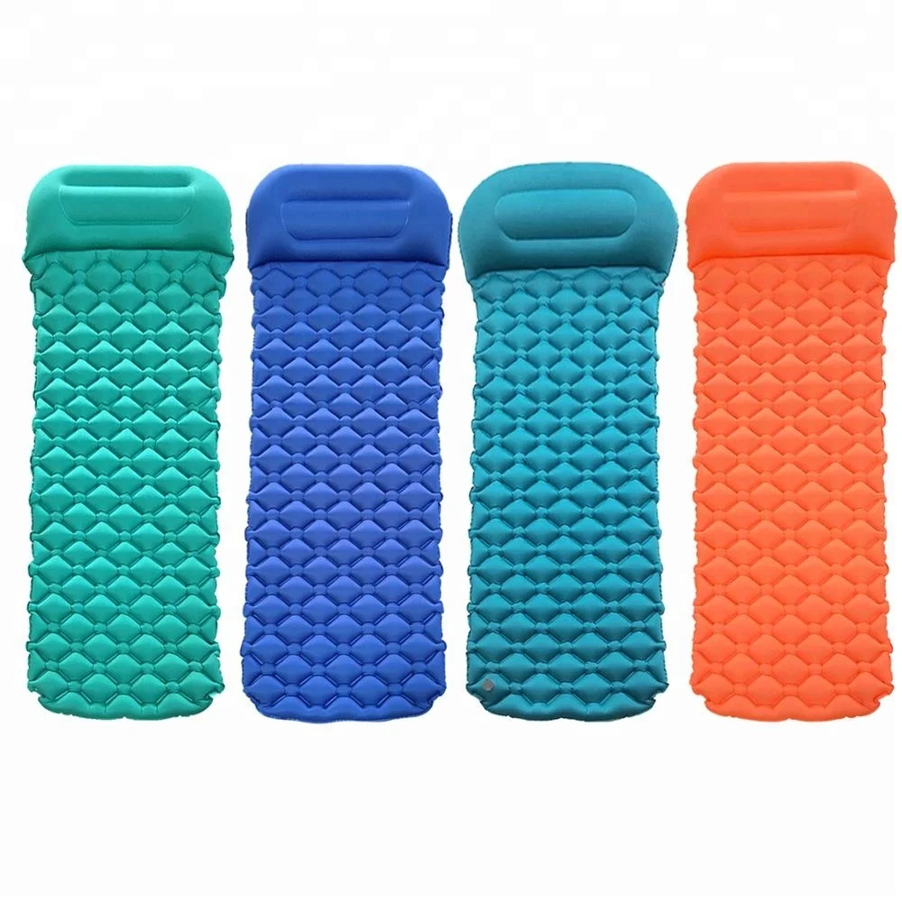 Foldable Inflatable Lightweight Sleeping Pad Portable Outdoor Hiking Mat Air Support Camping Mattress With Pillow, Orange;blue;green;dark green;customized
Foldable Inflatable Lightweight Sleeping Pad Portable Outdoor Hiking Mat Air Support Camping Mattress With Pillow, Orange;blue;green;dark green;customized