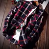 New design OEM custom soft and comfortable cotton men and women plaid check shirt fabric