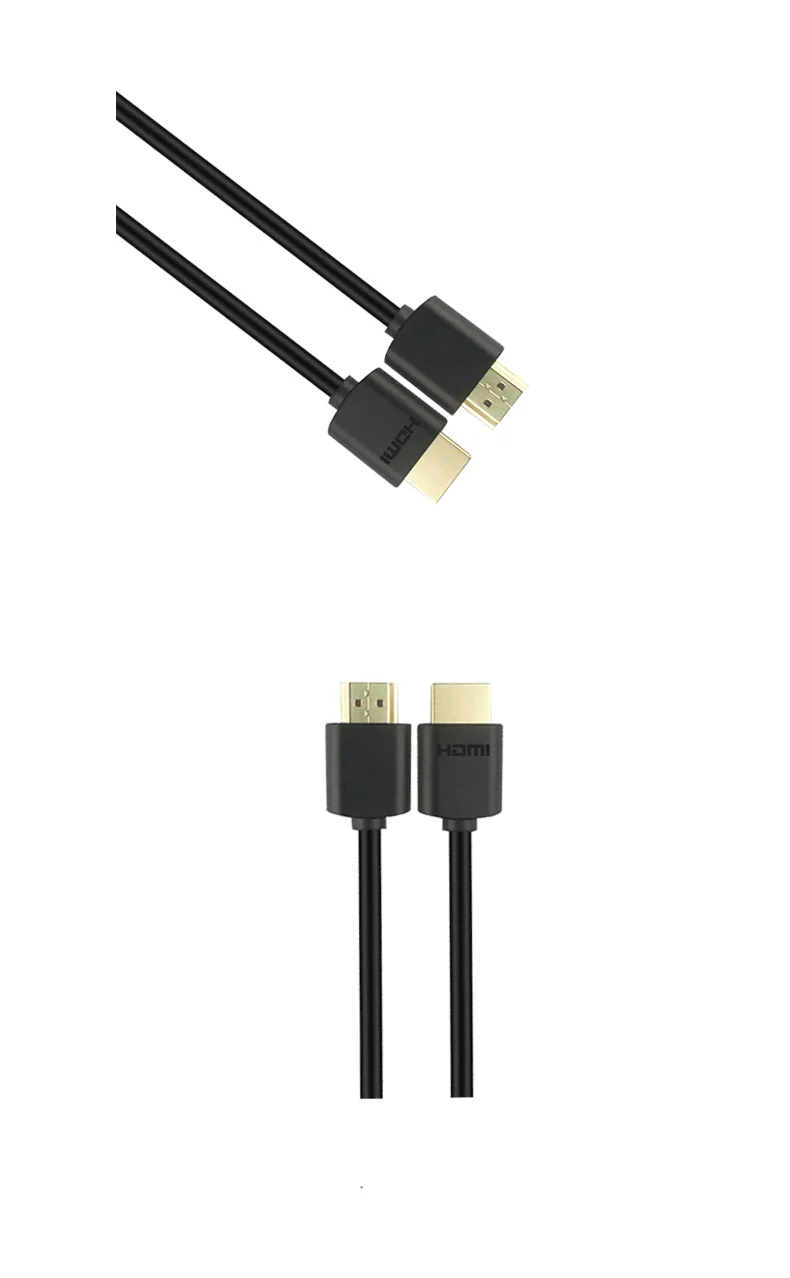 high speed gold connector support ethernet 3D 4K 19pin hdmi cable - ANKUX.COM