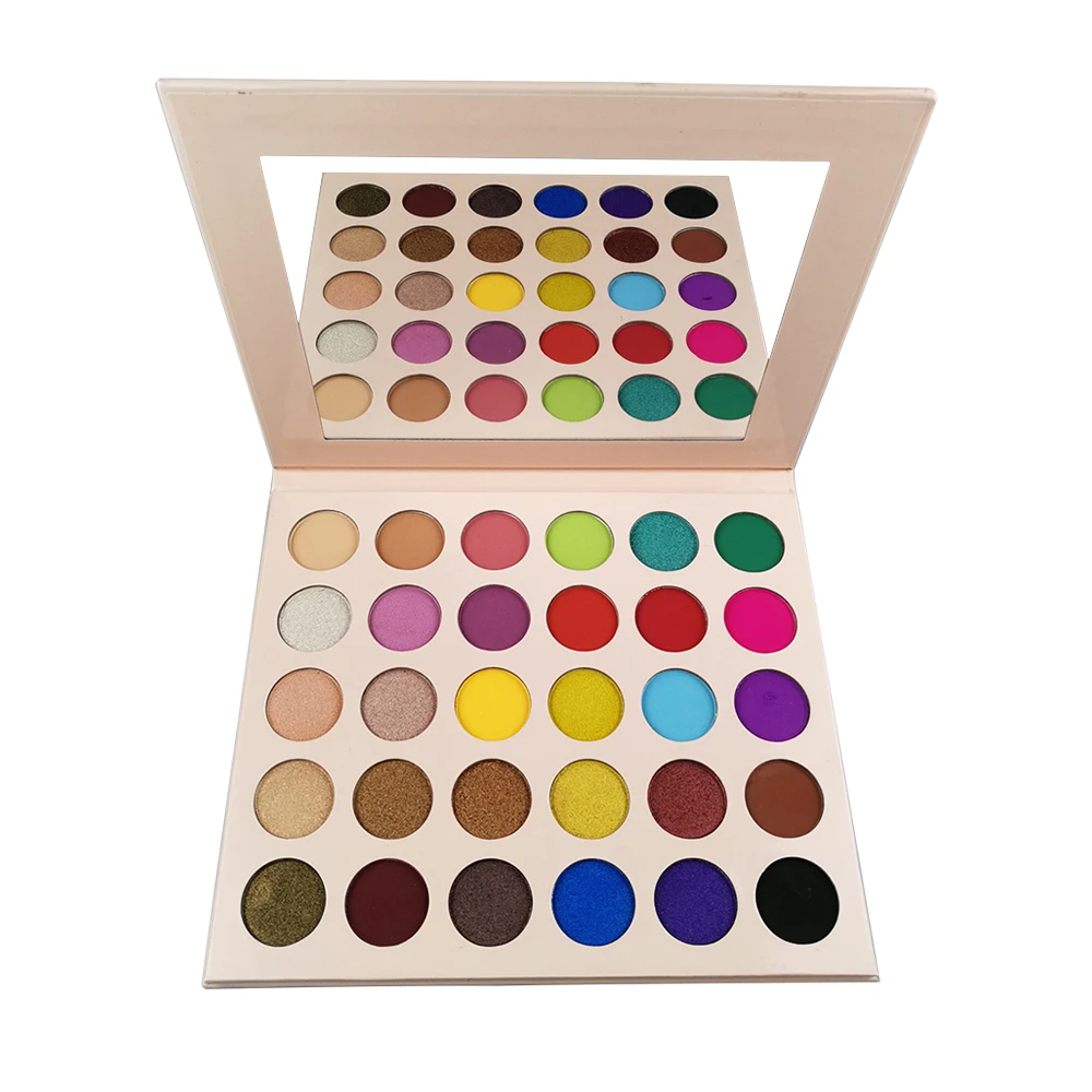 High Quality 30 Color Private Label Eyeshadow Palette Custom Cosmetics Makeup With Low MOQ, 30colors
High Quality 30 Color Private Label Eyeshadow Palette Custom Cosmetics Makeup With Low MOQ, 30colors