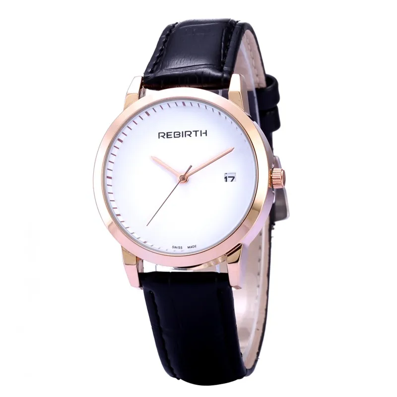 rebirth new men business watch ladies elegant luxury rose gold case simple dial japan quartz fashion leather calendar 2017 watch
rebirth new men business watch ladies elegant luxury rose gold case simple dial japan quartz fashion leather calendar 2017 watch