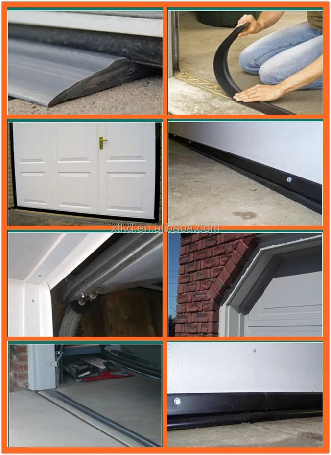 Garage Door Clip On Reverse Jamb Angle Seal For Garage Door Bottom