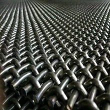 Hot selling square screening stainless steel crimped wire mesh