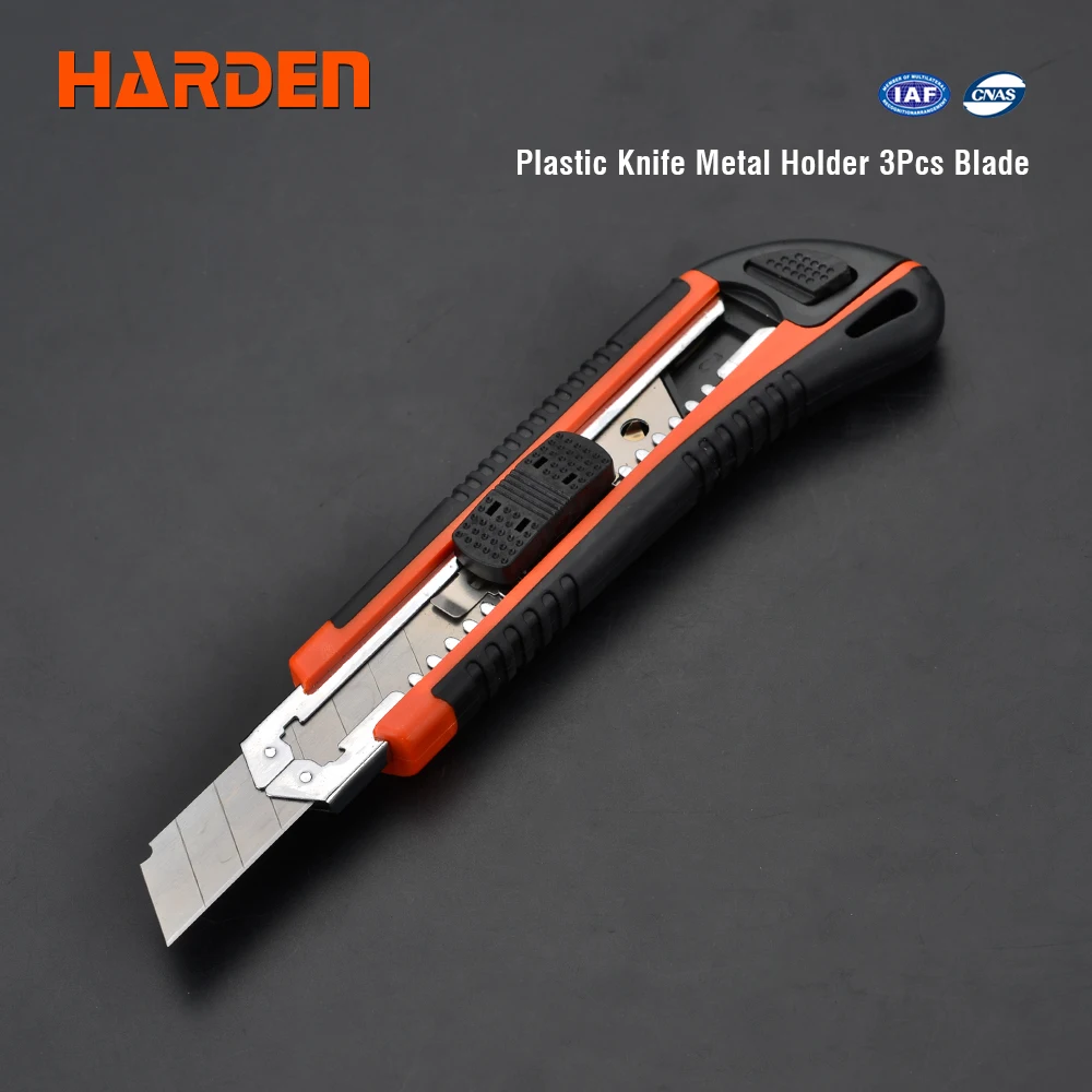 multi functional cutting tools 18mm 3pcs plastic utility knife