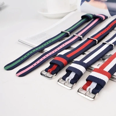 Custom Design NATO Watch Straps Made of Nylon Material in Stock with Cheap Price, As descriptions
Custom Design NATO Watch Straps Made of Nylon Material in Stock with Cheap Price, As descriptions