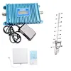 GSM cell phones 4g repeater dualband lte amplifier mobile signal booster with panel antenna 3g yagi antenna