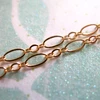 WT-BC031 Wholesale Oval Shape High Quality Gold Plated Brass Chain For Jewelry Making