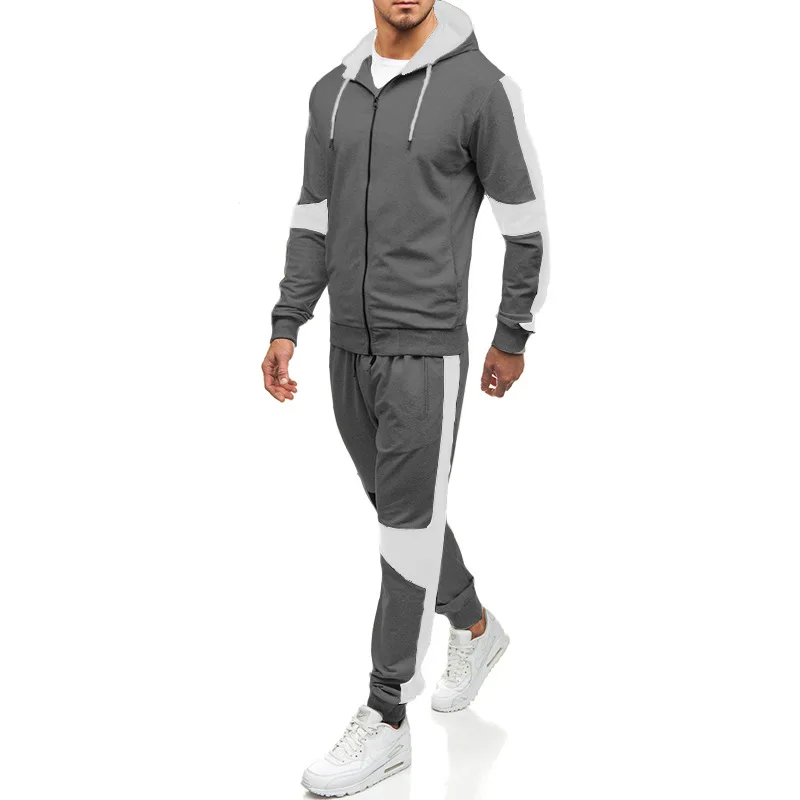 Autumn Suits Sets For Men Custom Sport Tracksuits Two Pieces Wholesale Price, Black;color can be customized
Autumn Suits Sets For Men Custom Sport Tracksuits Two Pieces Wholesale Price, Black;color can be customized