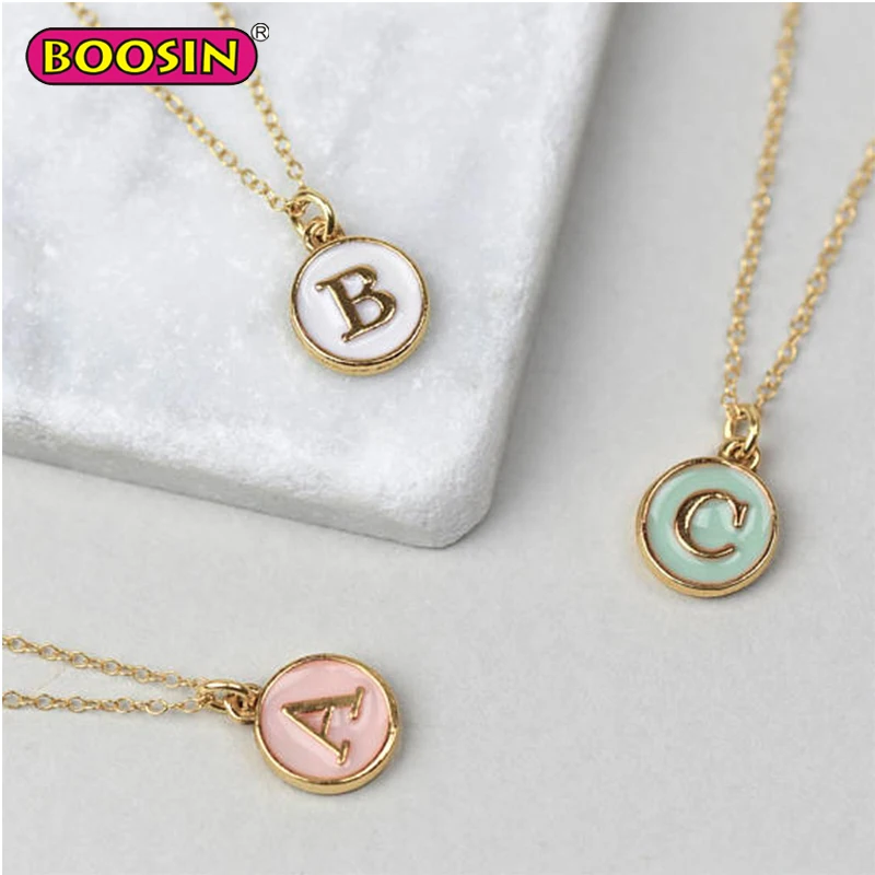 26 Gold Plated Enamel Initial Pendant, Alphabet Letter Charm for Necklace, As pictures
26 Gold Plated Enamel Initial Pendant, Alphabet Letter Charm for Necklace, As pictures