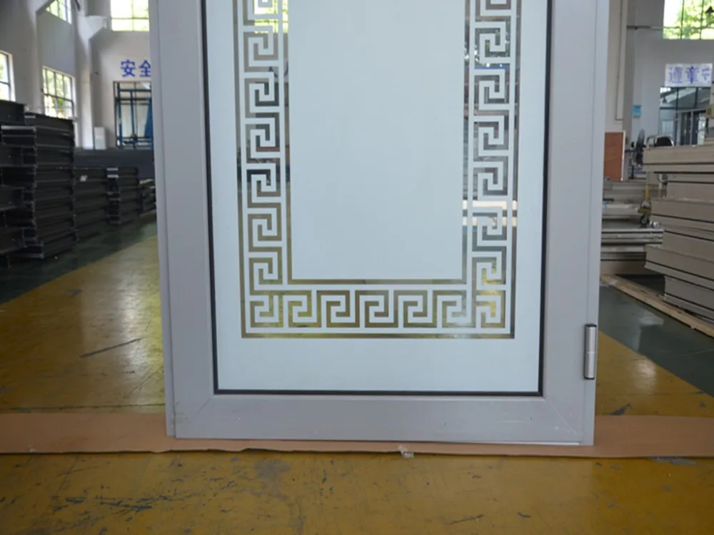European Style Aluminium French Door Security Steel Mesh Screen Door Interior Aluminum Double Swing Door