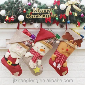 new high-grade snowman christmas stockings festive creative