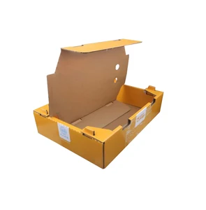 low cost flat pack corrugated craft paper gift box