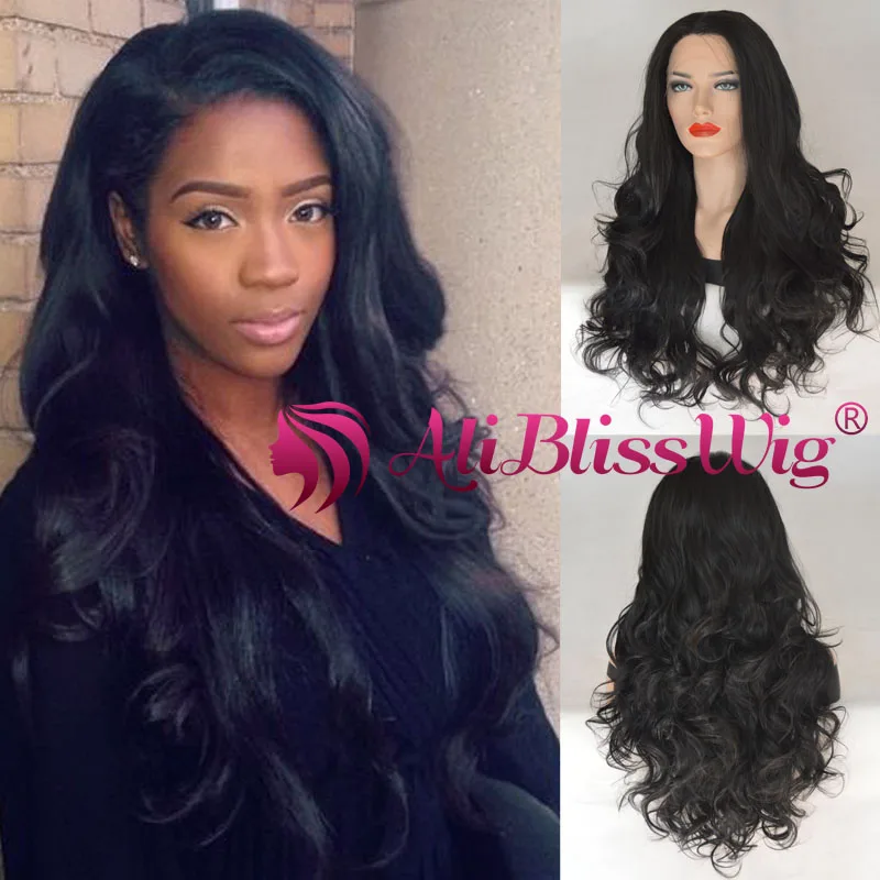 Wholesale Fashion Heat Friendly Realistic Fiber Hair 24" 1B Black Long Natural Straight Wavy Lace Wig Synthetic for Black Women
Wholesale Fashion Heat Friendly Realistic Fiber Hair 24" 1B Black Long Natural Straight Wavy Lace Wig Synthetic for Black Women