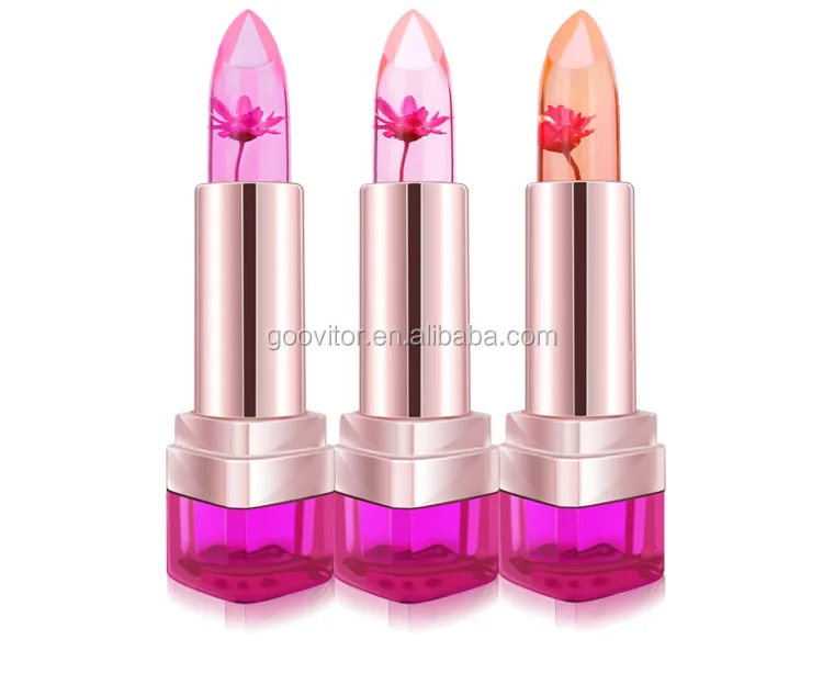 Jelly Flower Lipstick Lip Gloss Transparent Moisturizer Makeup Nonstick Cup Discoloration Temperature Changed Makeup Beauty
Jelly Flower Lipstick Lip Gloss Transparent Moisturizer Makeup Nonstick Cup Discoloration Temperature Changed Makeup Beauty