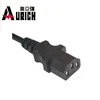 Factory price female socket C13 to C14 male plug 6ft for computer Power Cords