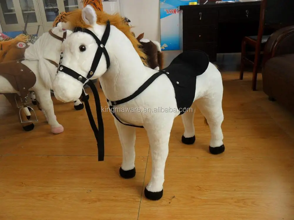 ride on stuffed horse