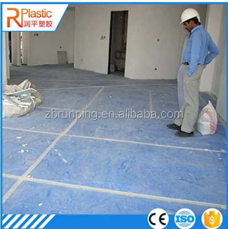 Hot Sale PP corrugated Plastic floor protection clear