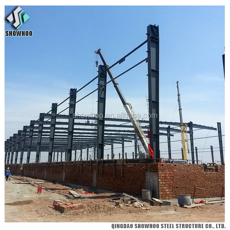 Big Cheap Prefabricated Light Steel Warehouse Construction Costs