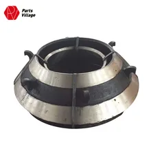 Single cylinder hydraulic cone crusher parts Mantle and Concave with High Quality Control
