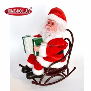 wholesale christmas gift santa claus plush doll decoration with