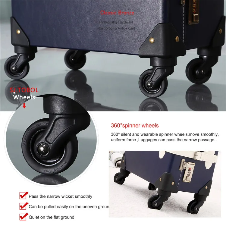 luggage sets spinner trolley suitcase