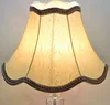 New European table lamp shades, jacquard lampshades softback shade for desk lamp in bedroom living room study and balcony