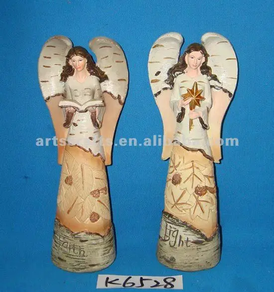 Polyresin angel figurines