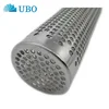Micro metal mesh perforated filter tube stainless steel filter screen