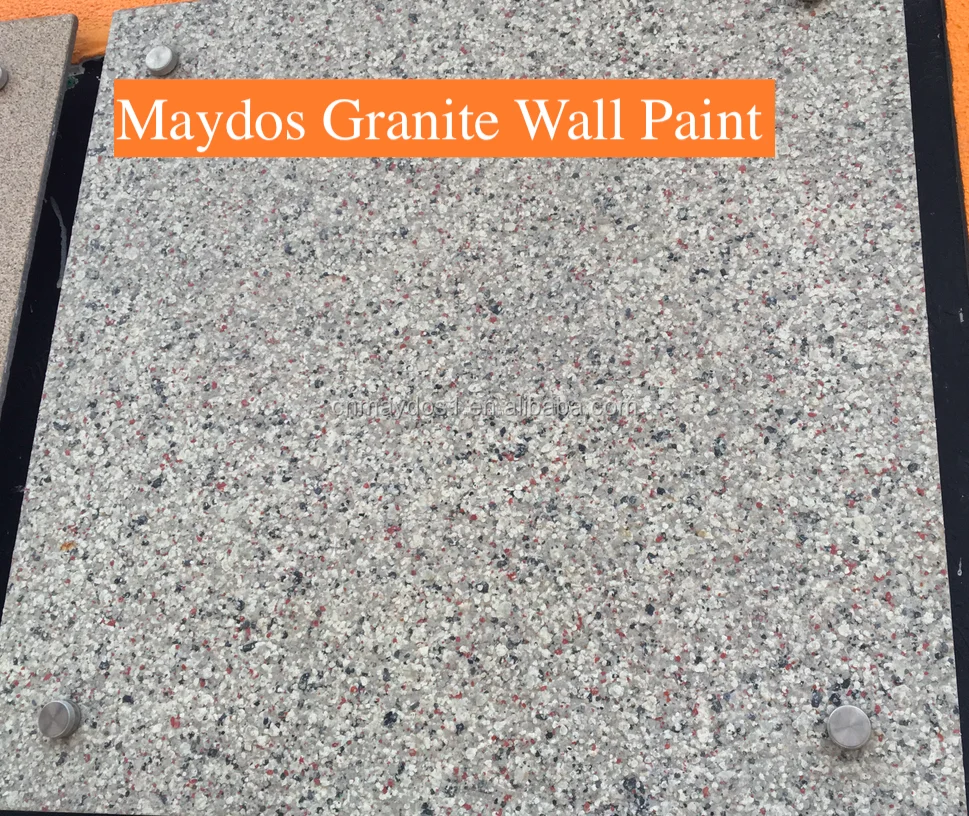 Spraying Granite Marble Texture Wall Paint for Exterior Texture Decoration