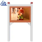65" IP65 android LCD screen advertising equipment outdoor TV touch screen digital signage display kiosk double side