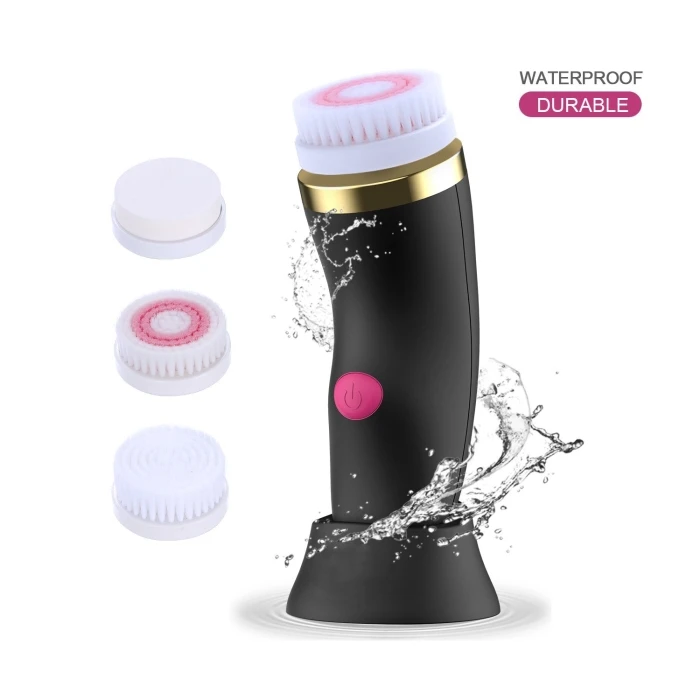 3 in 1Home Portable Electric Facial Pore Mini Wireless Rechargeable Facial Spin Brush, White;black 
3 in 1Home Portable Electric Facial Pore Mini Wireless Rechargeable Facial Spin Brush, White;black