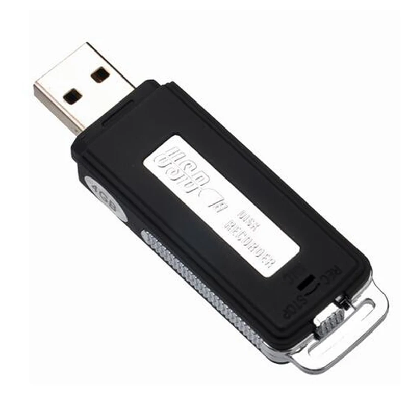 

One Key Recording Mini U Disk Mini Portable Hidden Long Distance Spy USB digital voice recorders