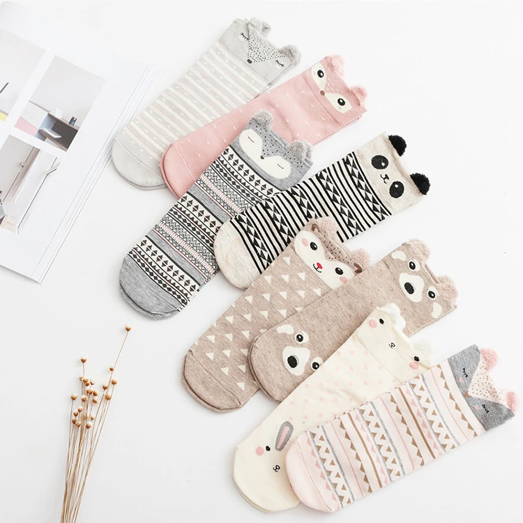 Cute Lovely 3D Cartoon Animal Zoo Women Socks Ladies Girls Cotton Warm Soft Sox, As shown
Cute Lovely 3D Cartoon Animal Zoo Women Socks Ladies Girls Cotton Warm Soft Sox, As shown