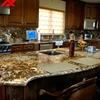 Prefabricated ready made Golden Persa yellow granite countertops lowes