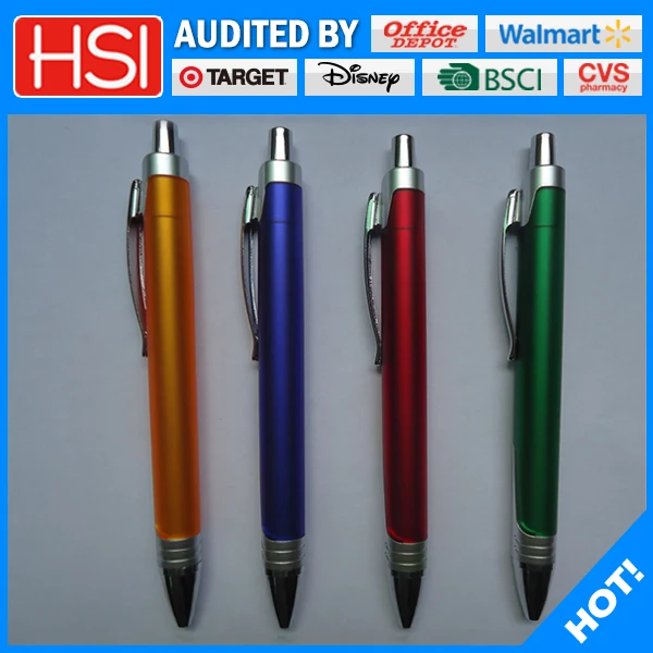 metal colorful cheap 4 color ball pen with mechanical pencil