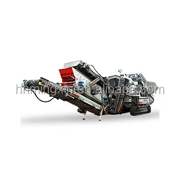 Crawler-type impact crusher stone gold ore mining crushing machine in uae