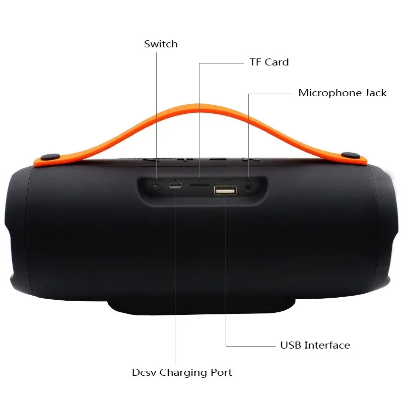 E13 outdoor bluetooth wireless speaker 10w portable good sound hifi bt speaker accept OEM - ANKUX.COM