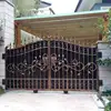 Different steel gate designs irongate modern gate retractable driveway sliding gates