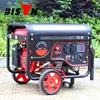 Bison Taizhou 100% Copper Wire Key Start Small Generator Gasoline with EU V