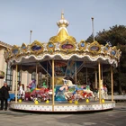 vintage indoor carousel horse game machine for sale