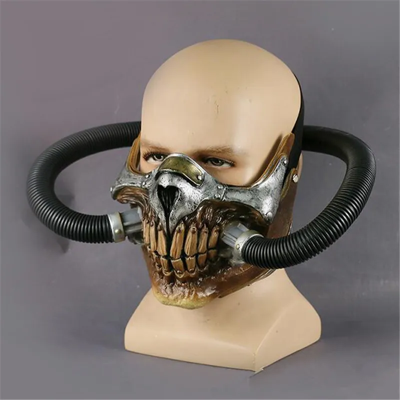 Cosermart Movie Mad Max Mask Helmet Punk Mask Skeleton Mask Halloween Devil Props Cosplay PVC Accessory Mask (5)